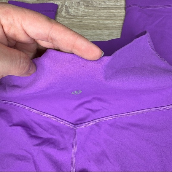 Lululemon Athletica Purple Leggings Size 4 - Picture 6 of 7